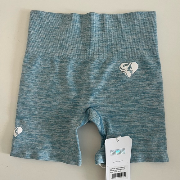 Womens best move seamless shorts - Picture 2 of 3